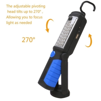 Lampka robocza 40 LED powerbank hak magnes [23130000821]